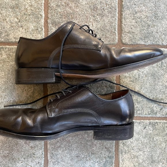 Allen Edmond's Corsico black oxfords, 8D - Picture 2 of 7